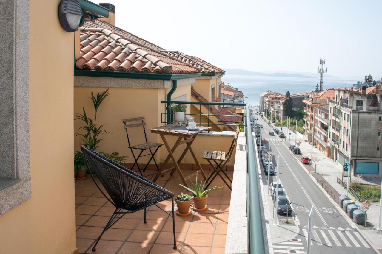 Precioso Atico Con Terraza Y Vistas A Silgar. Apartment ซันเชนโช ภายนอก รูปภาพ